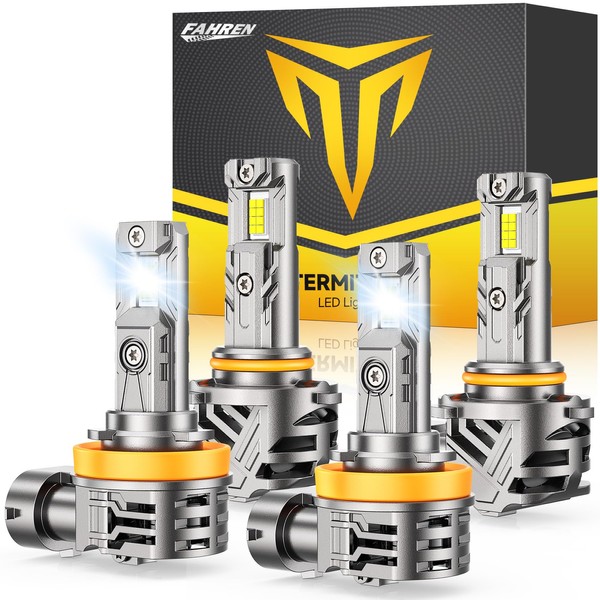 FAHREN FAHREN H11 9005 Fog light Combo, [Upgraded& Brightest] 900%