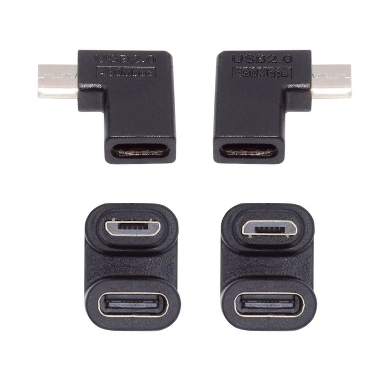chenyang 4 Pack Micro USB 2.0 Connector Micro USB Male