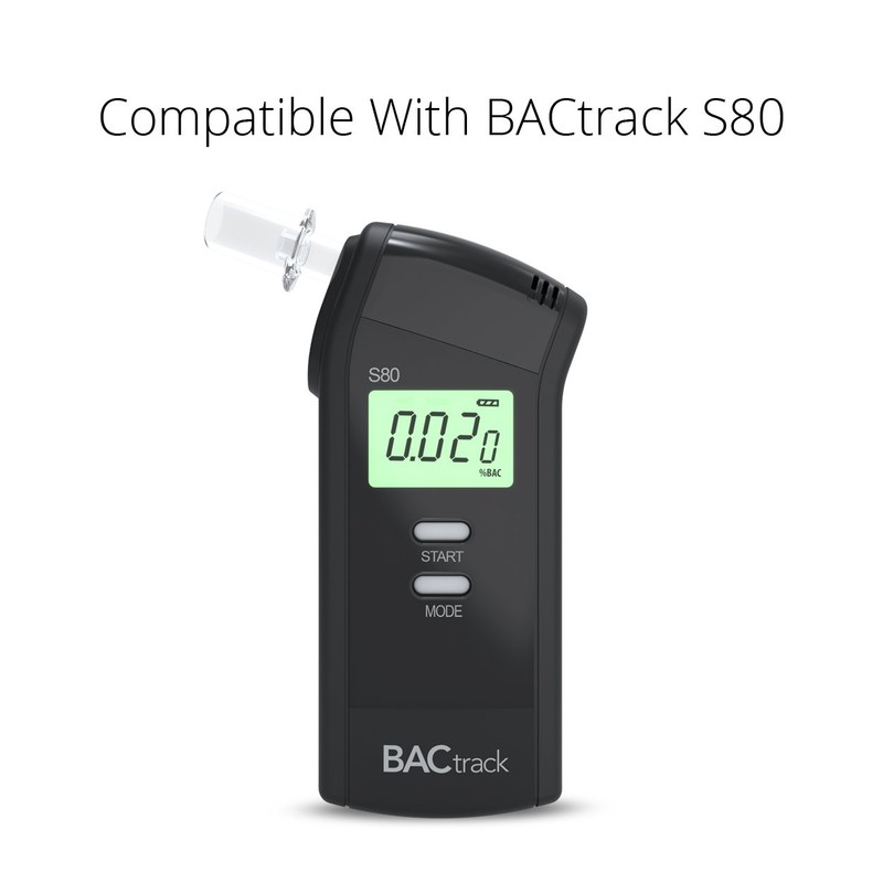 BACtrack BACtrack Professional Breathalyzer Mouthpieces (100 Count) | Compatible with