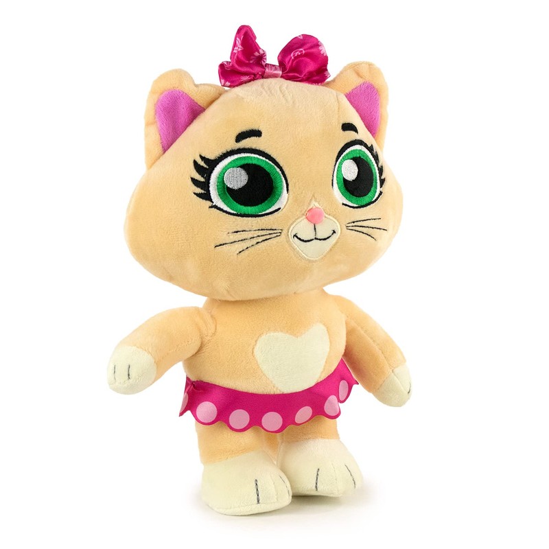 BARRADO 44 Cats Character Cuddly Toy - Lampo, Milady, Polpetta,