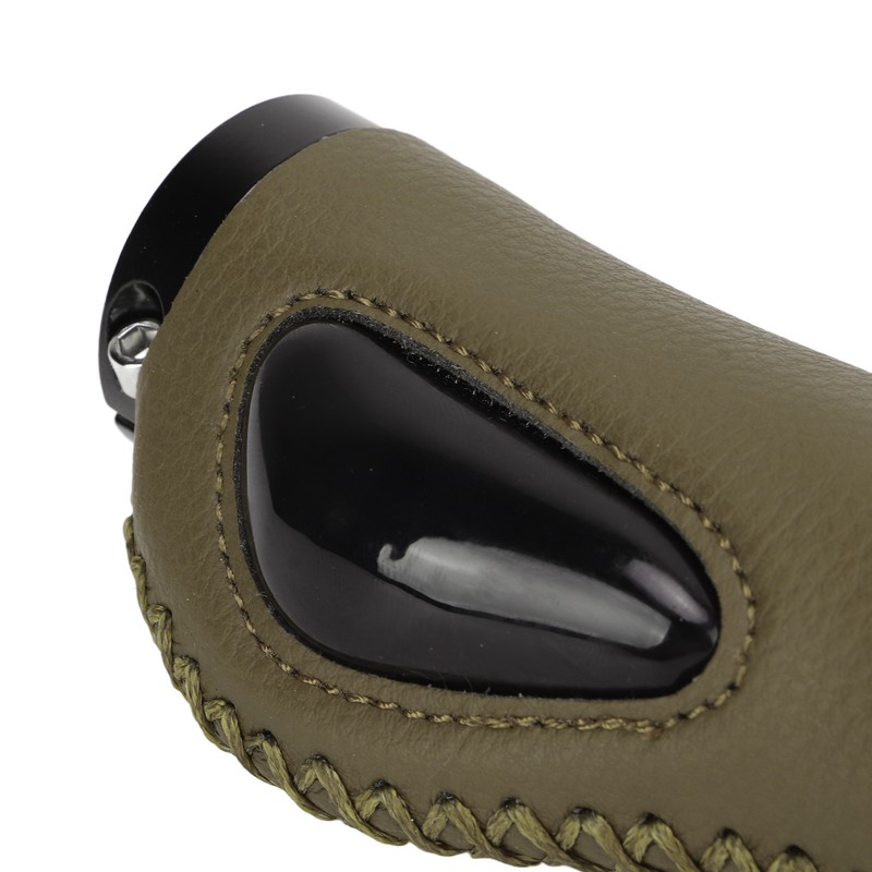 Artificial Leather Bicycle Grips Liquid Silicone Palm Pad Shock Absorption