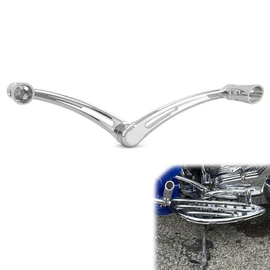 CNC Chrome Front and Rear Heel Toe Gear Shift Lever Shift Peg for Harley Touring Electra Glide Road King Road Glide Street Glide softail Trike