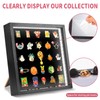 swakuszy Light Up Pin Display Case, Enamel Pin Display Board