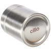 Cilio Mini Netzstreuer, 18/8 Edelstahl, grau, 4,5 cm