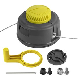 311759014 311759013 Reel Easy Bump Head for Ryobi RY4CSS RY253SS RY251PH Straight Shaft String Trimmers (AC04156),for Ryobi RY4CCS Curved Shaft Arborless