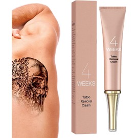 Crema para Quitar Tatuajes,Eliminador pigmentos Tatuajes Deshidratado Bálsamo eliminador de tatuajes que suaviza la piel, humectante, y repara para manos pies y espalda marcador tatuajes