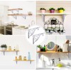 Shelf Brackets 4 Inch 4 Pack Heavy Duty Polished Chrome