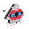 YESWELDER 50 LB Welding Magnet-4 Pieces of Magnetic Welding Holder