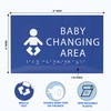 ADA CENTRAL SIGNS - 6" X4" Baby Changing Area Sign