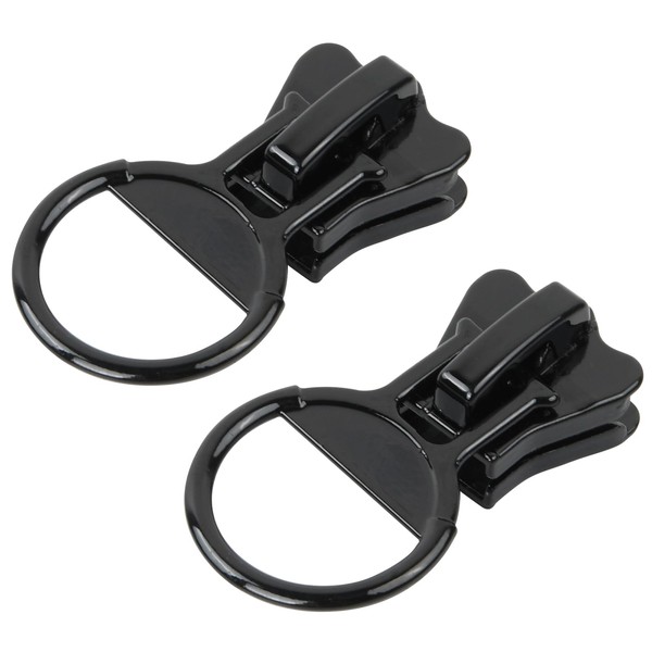 Two-piece set zip zip, zip top and bottom zip puller,