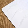 반영구 헤어스트록 여자 눈썹 연습 고무판 Semi-Permanent Hair Stroke Eyebrow Practice Rubber Pad for Women