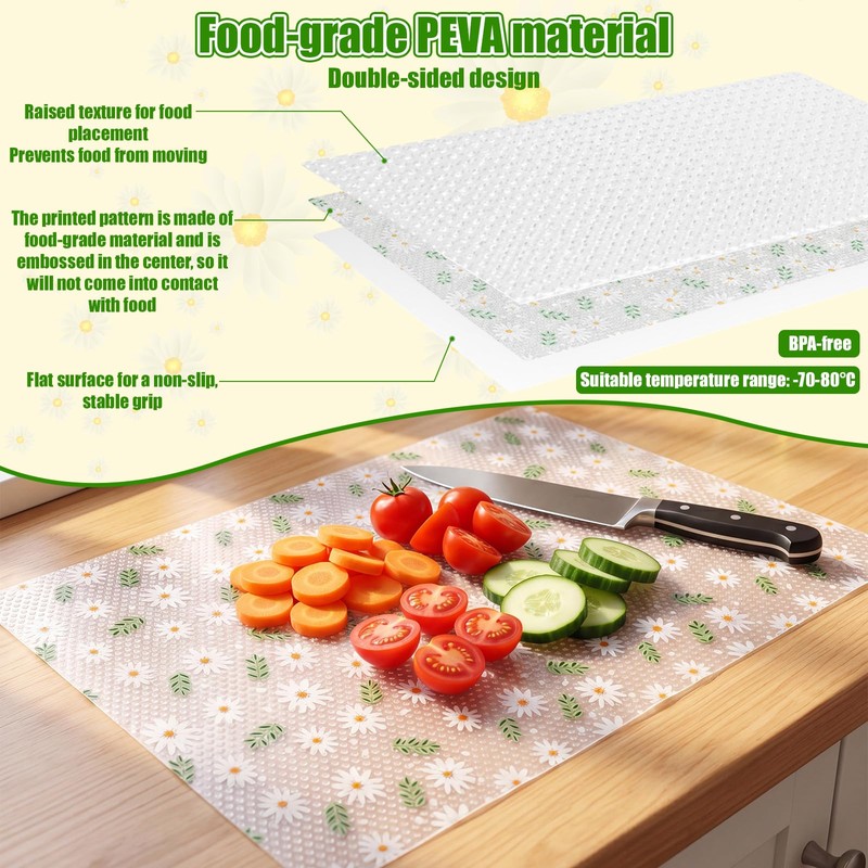 Yiyiring 30 Count Disposable Cutting Boards Sheets, 17" x 12"