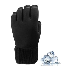 Gel-Handschuhe mit Eiskompresse, Therapie, für Handgelenk, stoßfest, Handgelenkschutz, Kältekompression, für Arthritis, Sehnenscheidenentzündung, Sportverletzungen