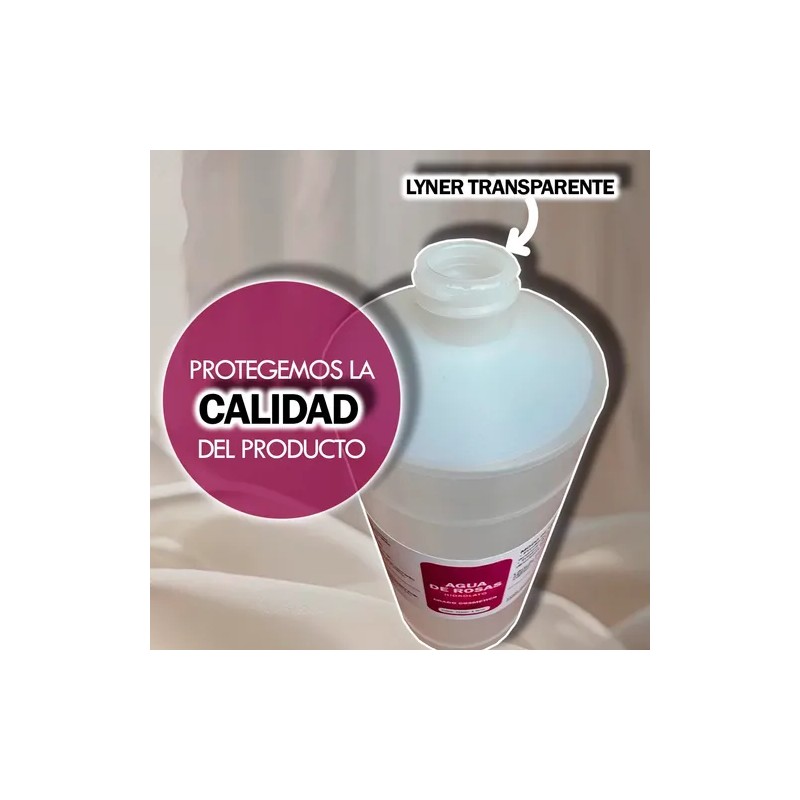 Agua De Rosas Grado Cosmetico Tonico Facial 500ml
