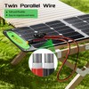 Bateria Power Solar to XT60 Charge Extension Cable with Solar