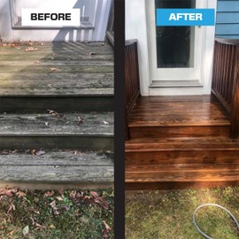 F-10 Percarbonate Wood Cleaner: UV Damage Remover and Wood Restorer (1)
