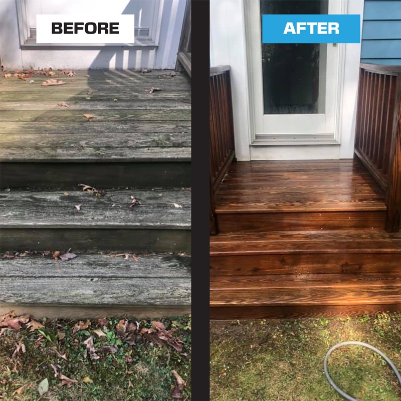 F-10 Percarbonate Wood Cleaner: UV Damage Remover and Wood Restorer