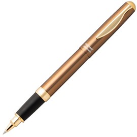 Kyocera KCB-2BR-AZ Ballpoint Pen, Water Based Tip, Ceramic Ball, Good Knocking, Easy to Write, Carbon Copy, Crisp, For Gifts, Brown