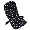 Baby Stroller Cushion Soft Flannel Star Pattern Universal Infant Trolley