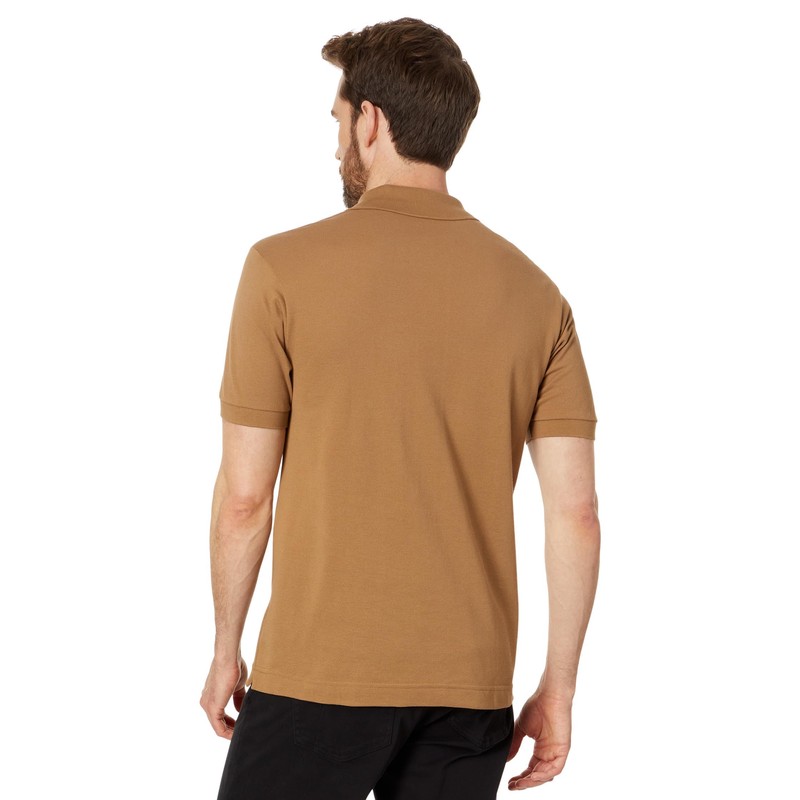 Lacoste Men's Seasonal Short Sleeve Classic Fit Chest Branding Polo,