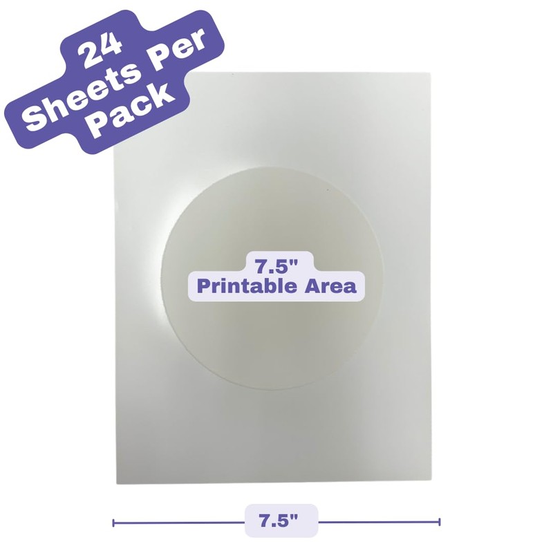 Kopykake Frosting Sheets Premium (Icing Sheets) – 24 Sheets (1