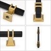 30 Pack 4 Inch Black and Gold Cabinet Pulls Black