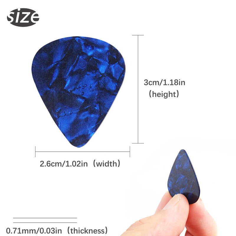 Lvkjafaz Adjustable Guitar Strap Includes 2 Strap Locks & 2