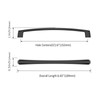 KNOKLOCK 10 Pack 6 Inch(152mm) Kitchen Cabinet Handles Matte Black