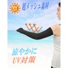 [Liapom] アームカバー オール メッシュ 吸水速乾 涼しい クール 腕カバー アームスリーブ UV対策