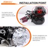 RZEOZU 212cc Mounting Top Throttle Plate for Predator 212 224cc