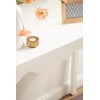 Kate and Laurel Maida Modern Rectangle Wooden Wavy Console Table,