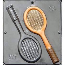 Tennis Raquets Chocolate Candy Mold 308