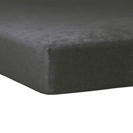 G Bettwarenshop Terry Cloth Therapy Couch Cover Massage Table Cover Graphite 80 x 195 cm