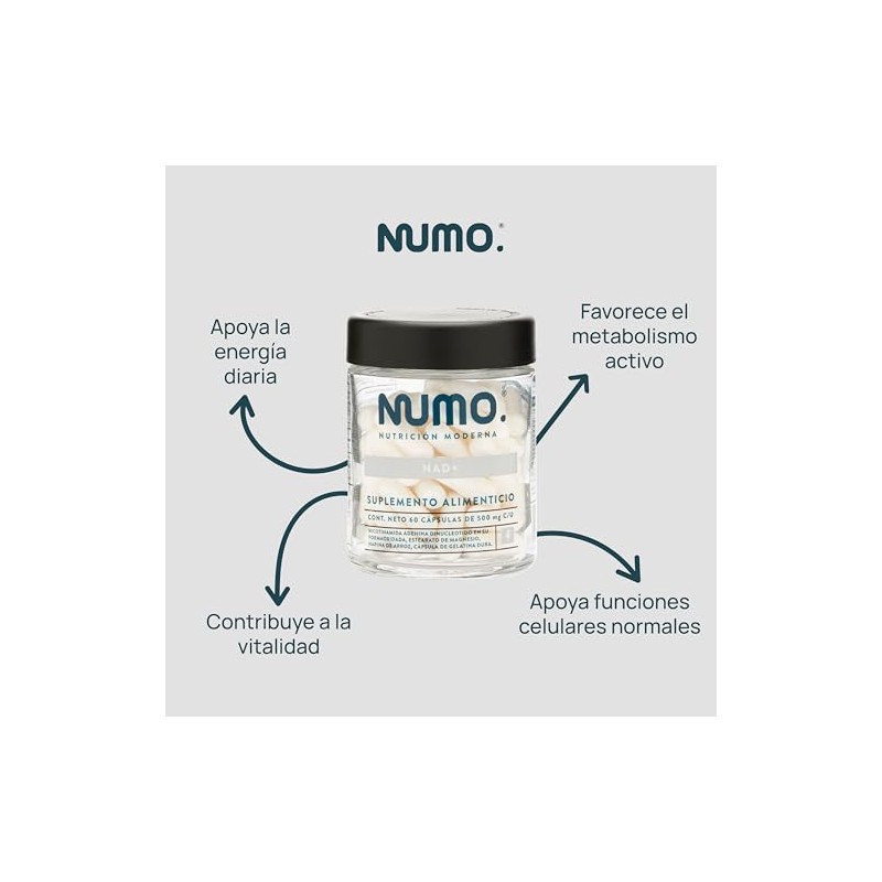 NUMO | Nad Plus | Cápsulas de 300 mg |