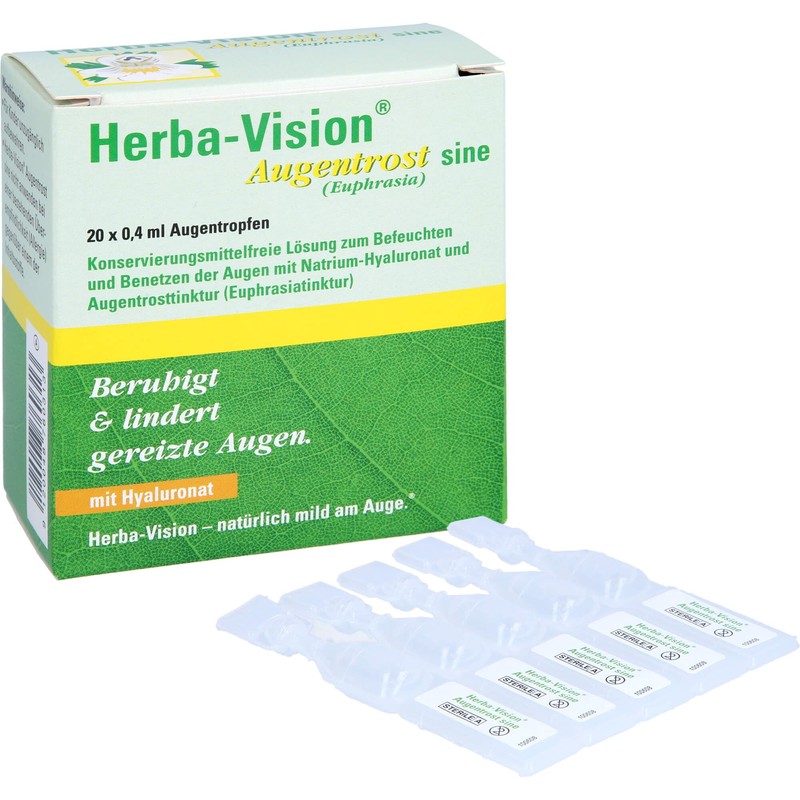 HERBA-VISION Augentrost sine Augentropfen 20X0.4 ml