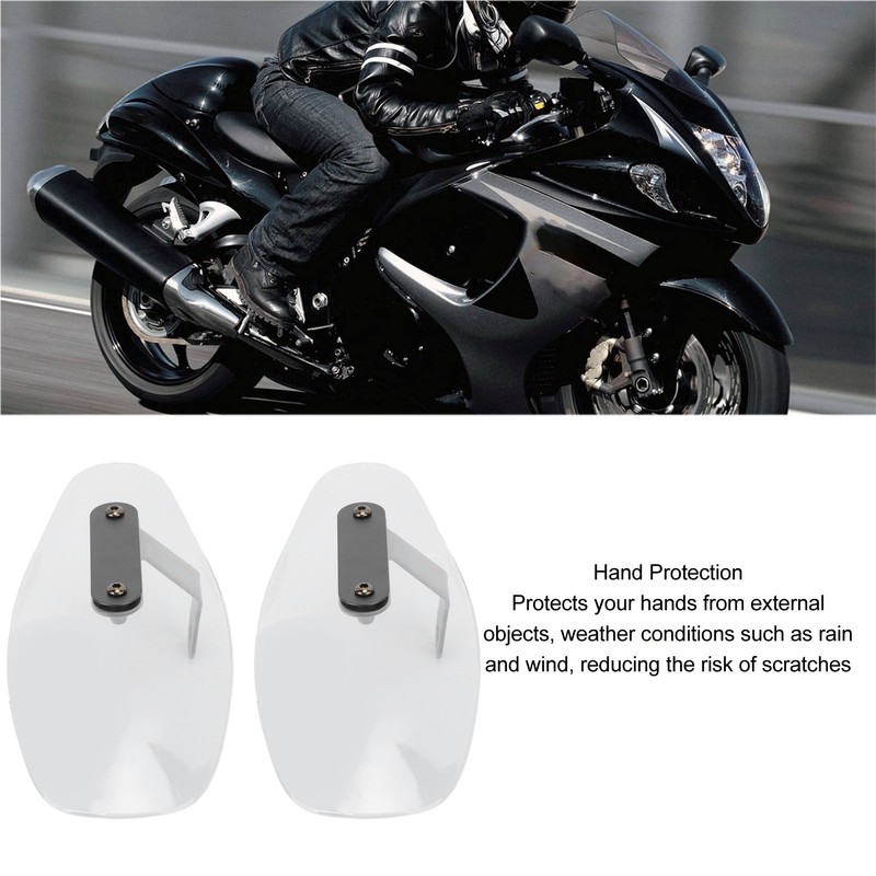 Motorcycle Hand Guard Reduce Wind Resistance Universal Fit for Most