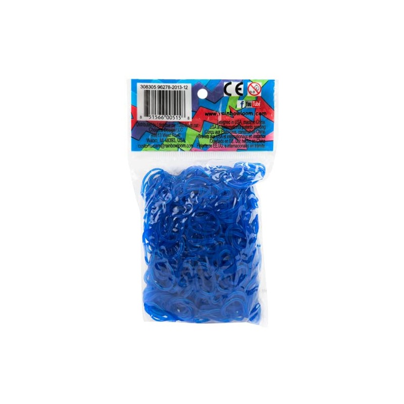 Rainbow Loom Ocean Blue Elastic Band
