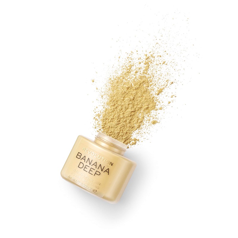 Makeup Revolution, Loose Baking Powder, Prolongs Makeup Wear, Makeup Setting