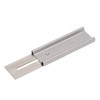 Sliding Line Ruler 0 To 100mm Stainless Steel Clear Scale