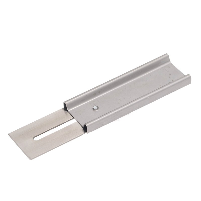 Sliding Line Ruler 0 To 100mm Stainless Steel Clear Scale