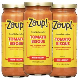 Tomato Bisque by Zoup! - Gluten Free Tomato Bisque, 16 oz Ready to Serve (3 Pack)