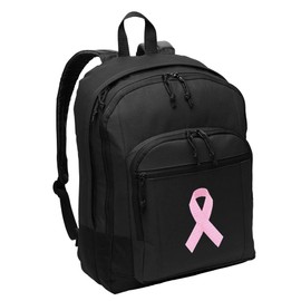 Broad Bay Pink Ribbon Backpack CLASSIC Style Pink Ribbon Backpack Laptop Sleeve
