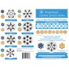 Impress Cookie Press Disks – Snowflakes Set of 8, Food
