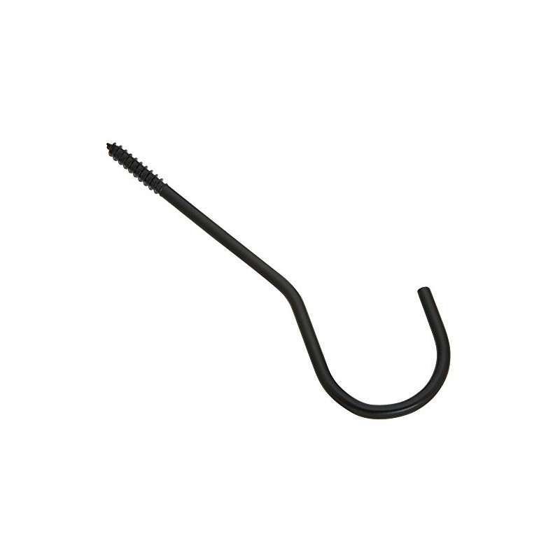 National Hardware N275-198 V2666 Ceiling Hook in Black