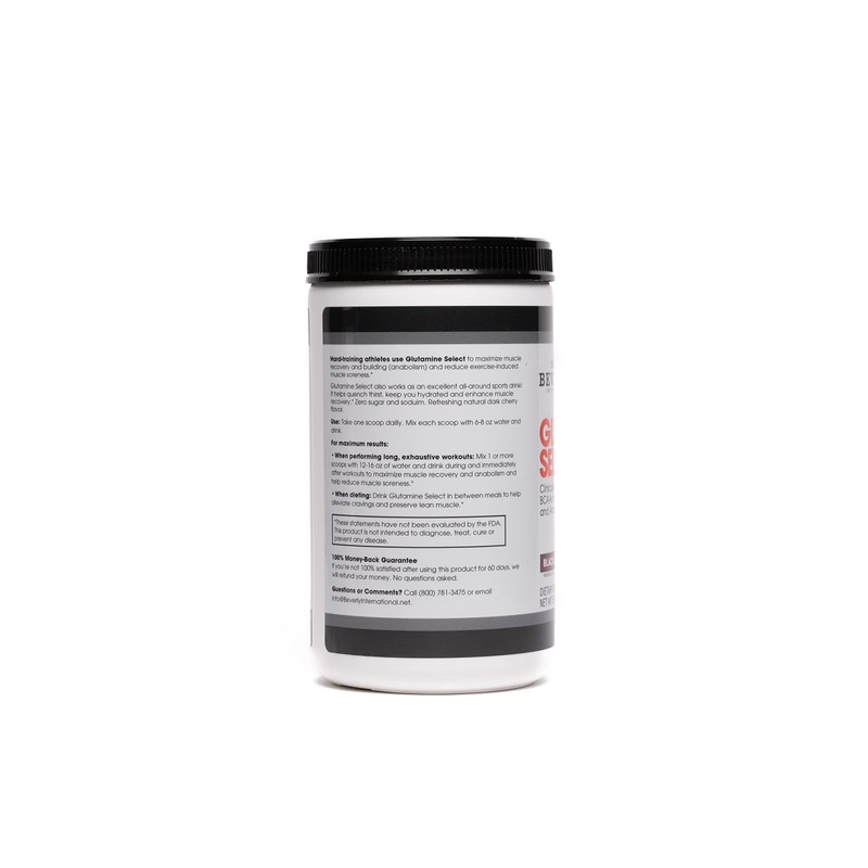 Beverly International Glutamine Select, 60 Servings. Clinically Dosed L-Glutamine and