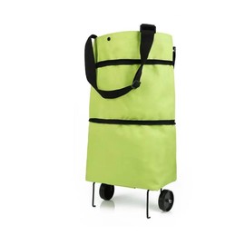 Lotus Trolley Bags for Shopping Cart,Height Under 67 Inches,Foldable Cart Shopping Bag with Wheels and Zipper Reusable Grocery Bags Foldable.