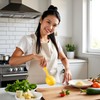 2Pcs Yellow Rice Paddle Scoop Mold for Rice Ball Making,Non-Stick