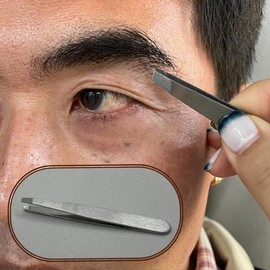 Waxing, eyebrow shaping, angled tweezers, tweezers, eyebrow shaping, eyelash clips / 왁싱 눈썹정리 사선형 족집게 트위저 눈썹정리 속눈썹집게