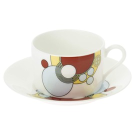 Noritake T97282/4614 Cup & Saucer (For Coffee & Tea) 185cc Frank Lloyd Wright Imperial Bone China