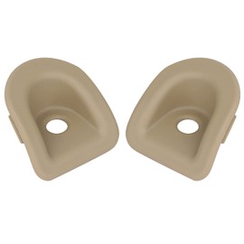 TQPONLY Door Panel Trim Lock Grommet,Compatible with 2005-2014 Ford Mustang Left Driver and Right Passenger Side (TAN) Lock Knob Bezel